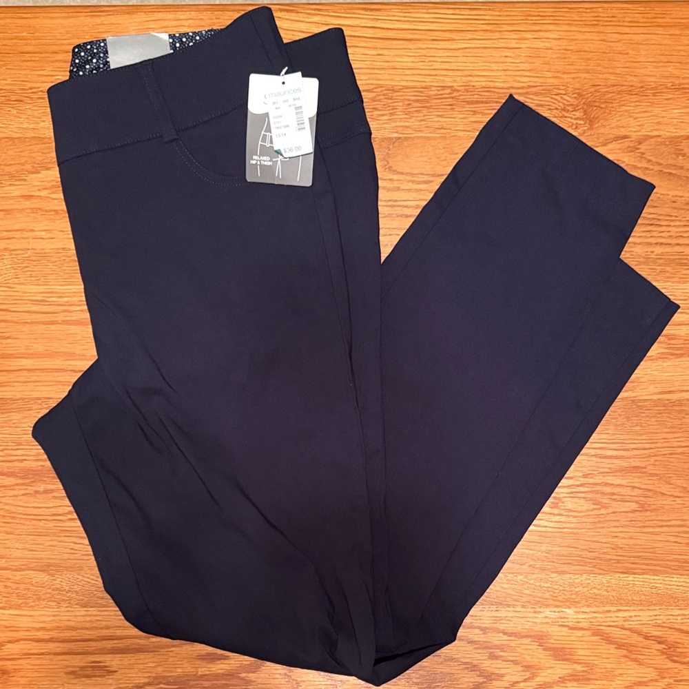 Maurices Deep Blue Women's Trousers